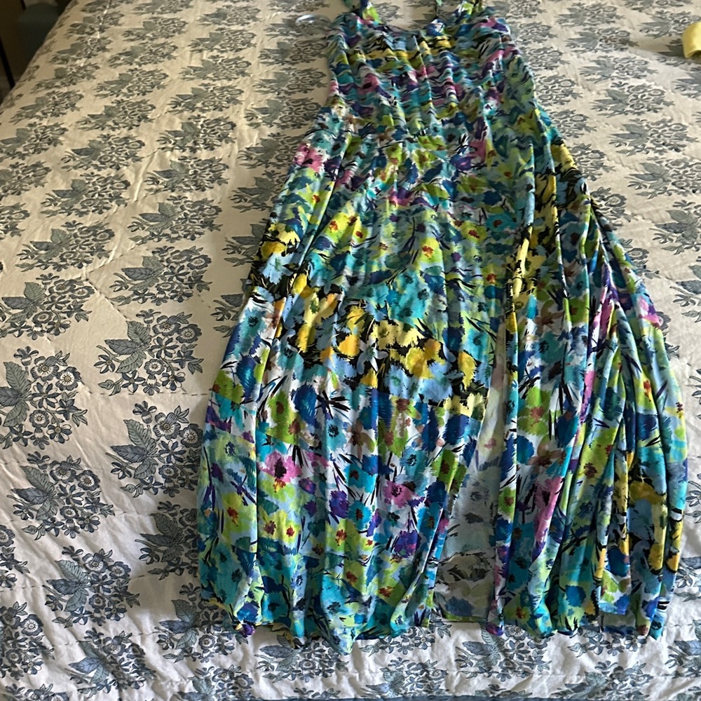 Zara Multicolor Floral Dress